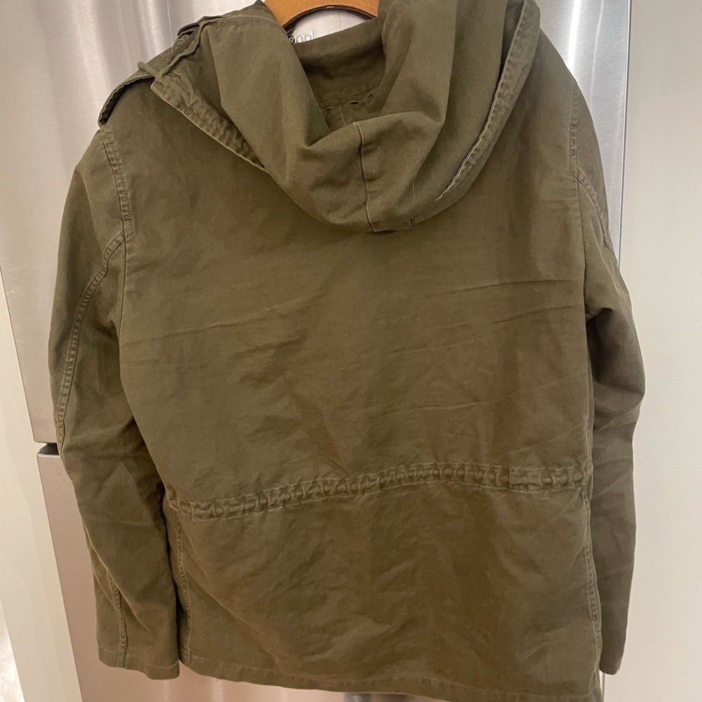 Saint Laurent men’s green patch utility jacket - Picture 4 of 5